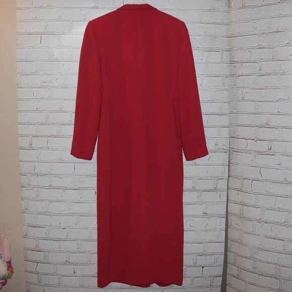 🌸 Cynthia Howie for Maggy Boutique Coat · Size 8 · Rich Rose - Picture 2 of 4